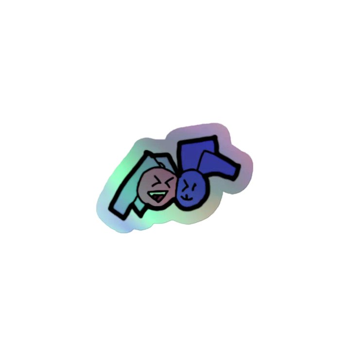 Sibling Bond Holographic Sticker product image (1)