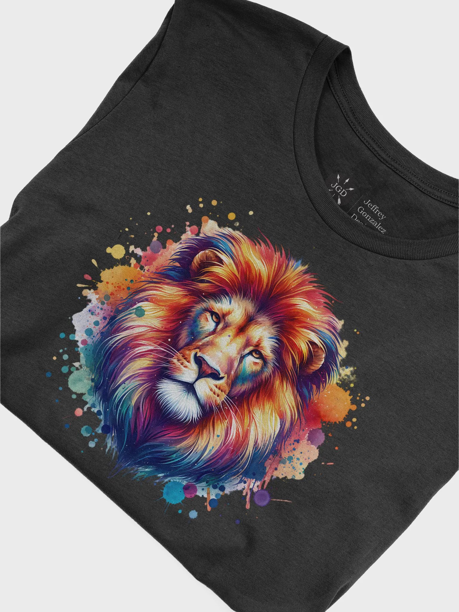 Watercolor Lion T-Shirt product image (5)