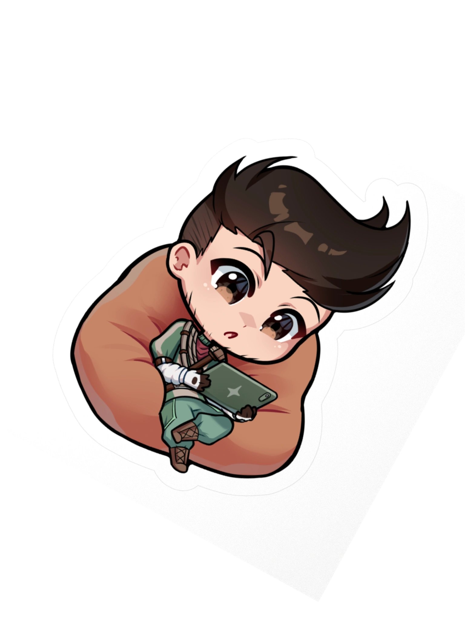 Hunter Tablet Chibi Sticker product image (4)