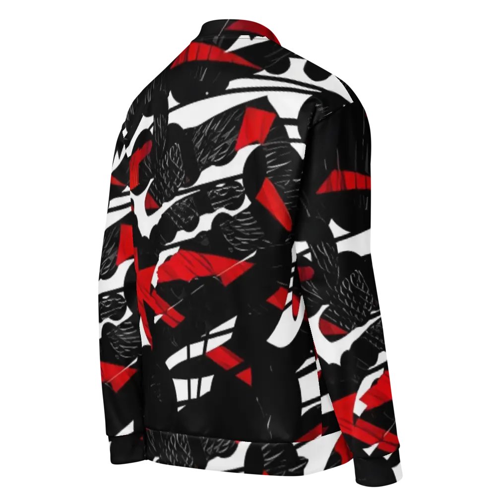 Dark Raven Bomber Jacket product image (5)