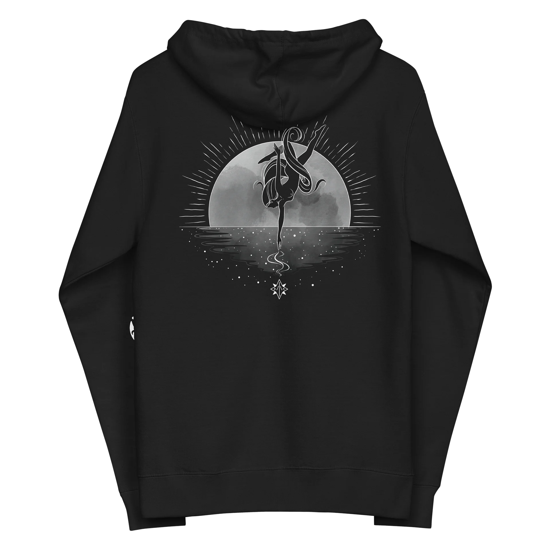 𝖓𝖊𝖗𝖊𝖎𝖉𝖆 fleece zip-up hoodie product image (1)