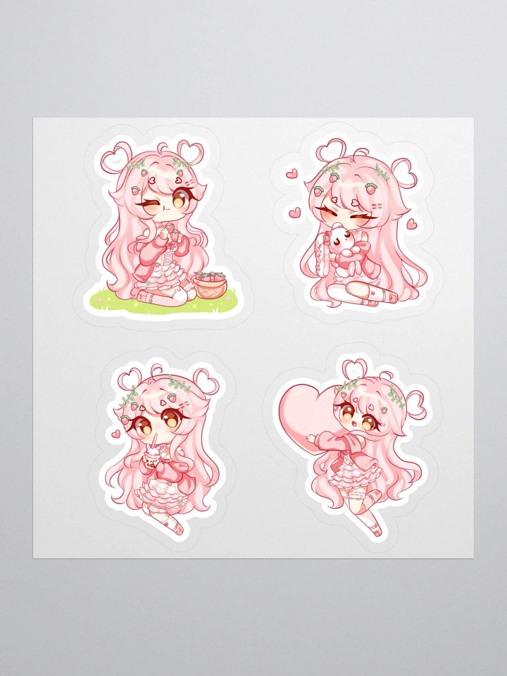Pixy's Chibi Sticker Set product image (1)