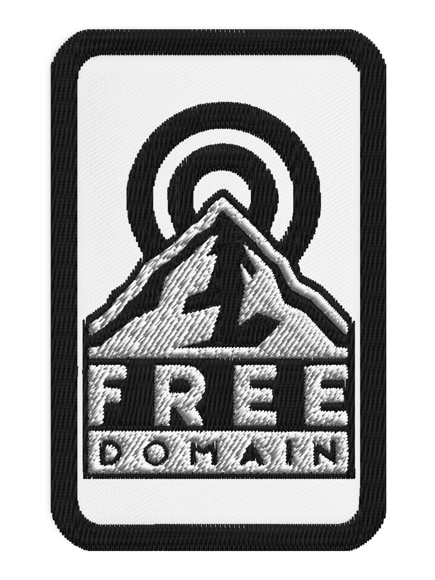 Freedomain Embroidered Patch product image (1)