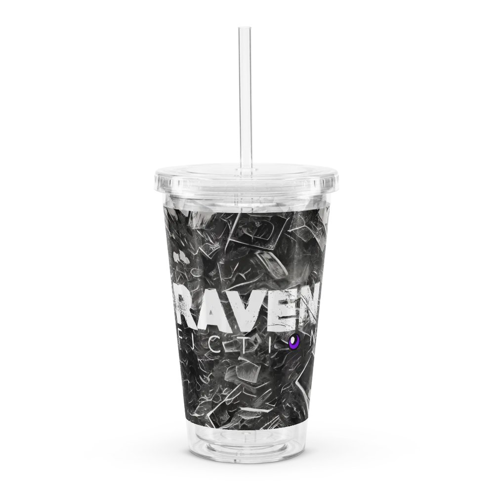 Raven Fiction Double Wall Clear Plastic Tumbler (16 oz) product image (3)