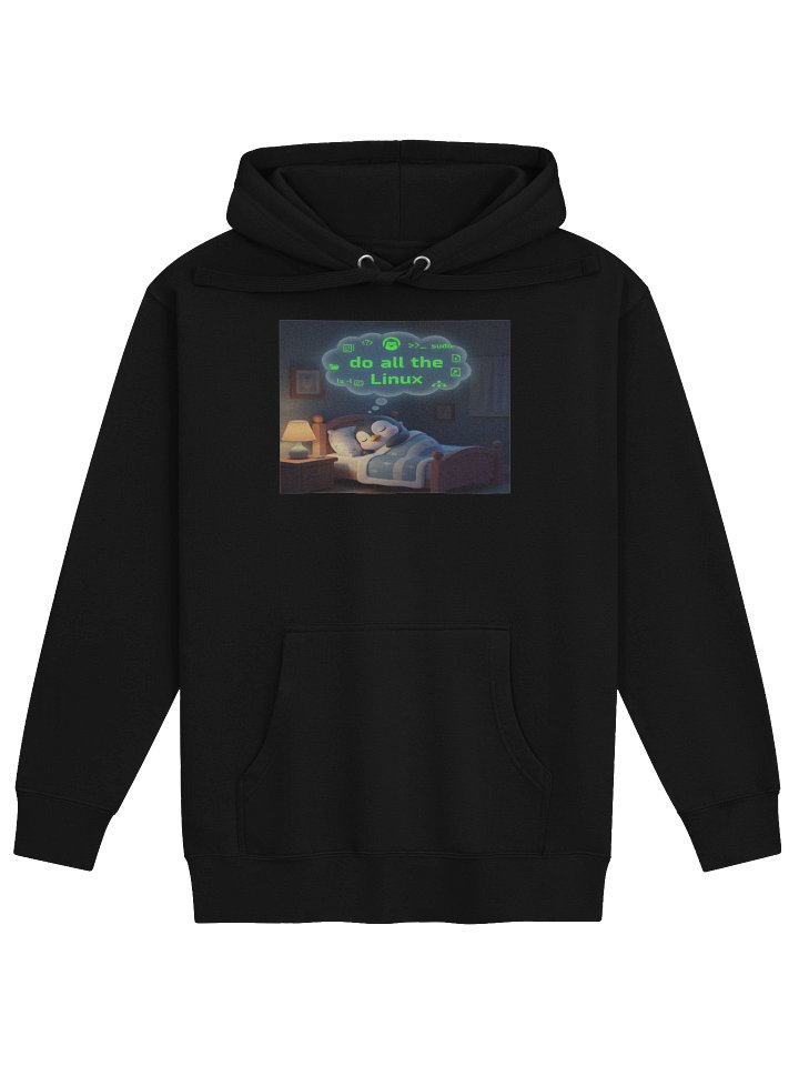 Do All The Linux Dream Penguin Hoodie product image (1)