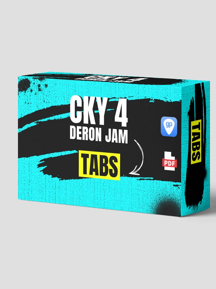 CKY 4 - Deron Jam - Guitar Tabs product image (1)