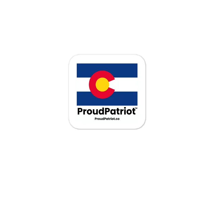 Colorado State Flag Vinyl Sticker product image (1)