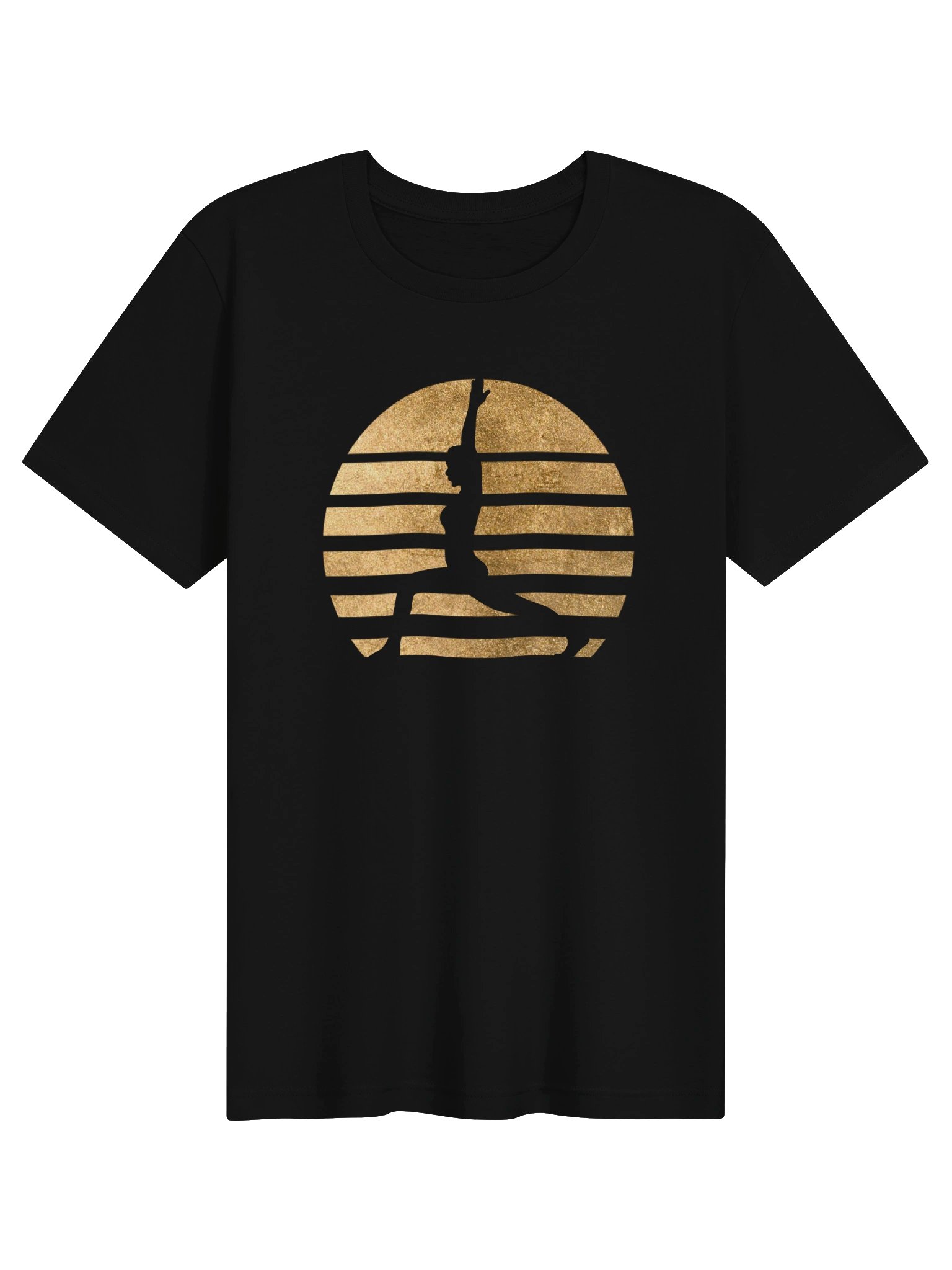 Golden Yoga Eclipse Emblem Tee product image (1)