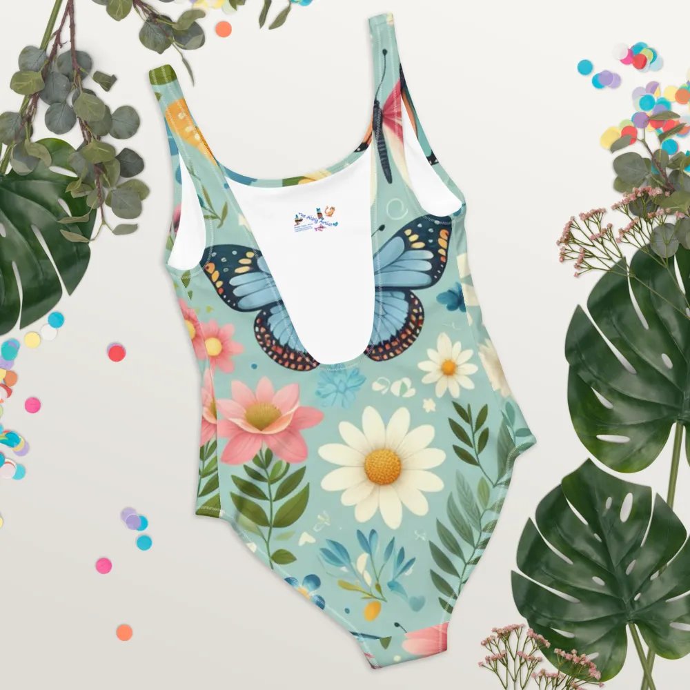 Butterfly Blooms One-Piece Swimsuit product image (4)