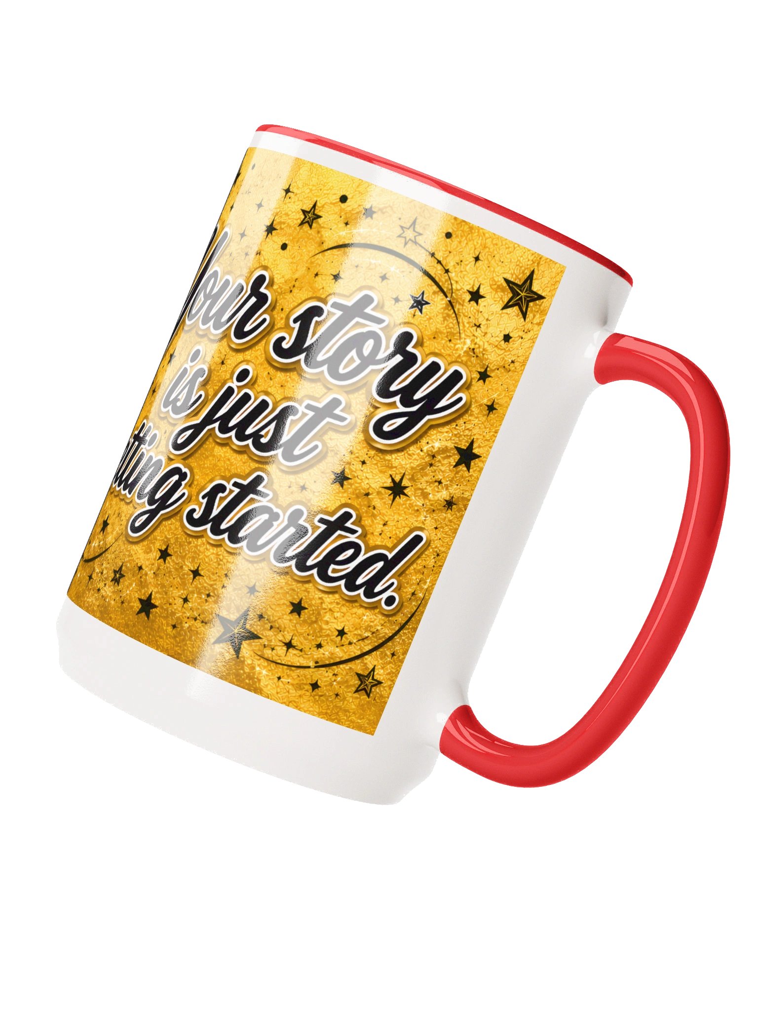 "Class of 2026 New Chapter New Me" Graduation Mug — Gold Wrap product image (2)
