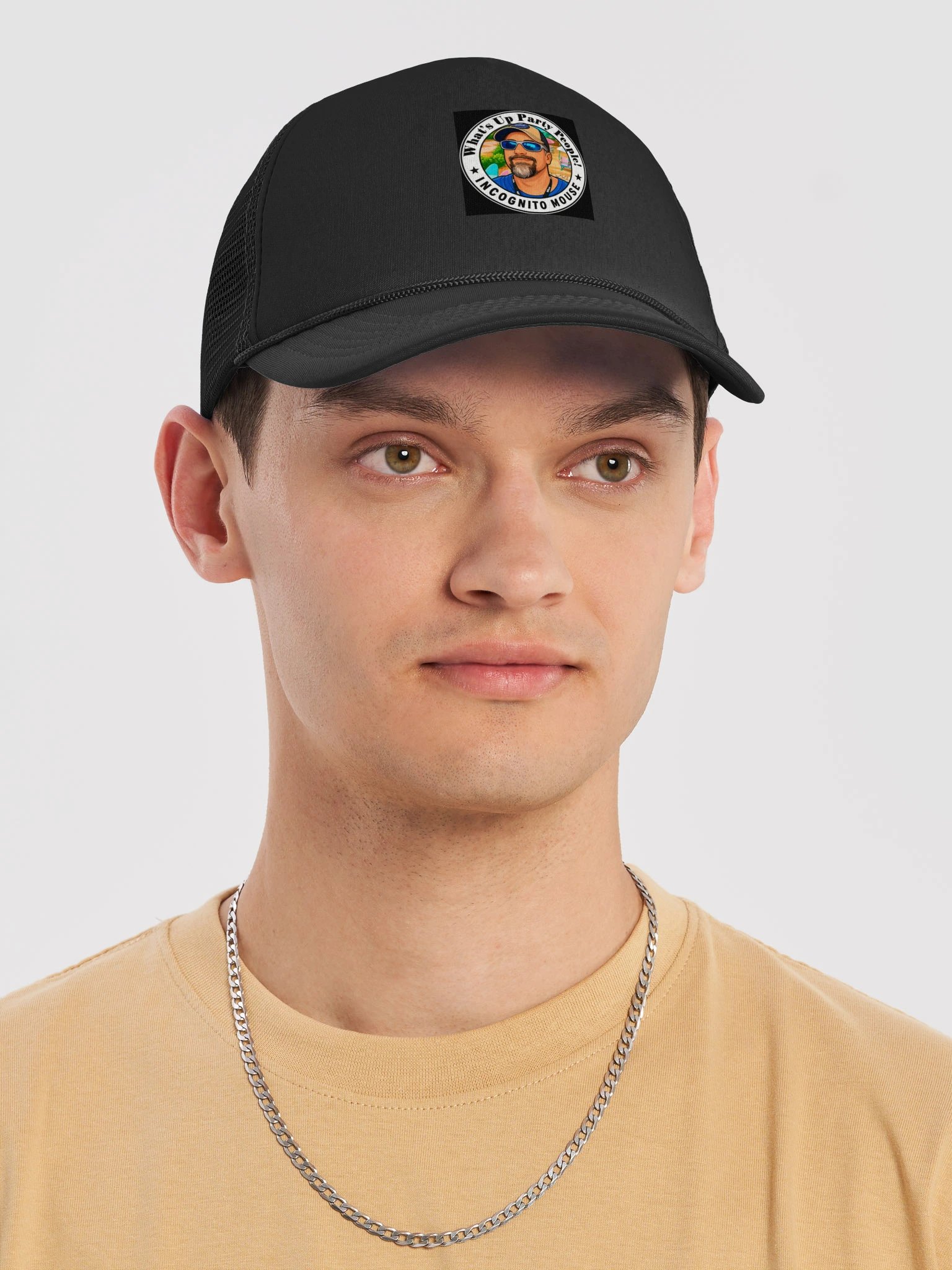 Incognito Mouse Trucker Hat product image (17)