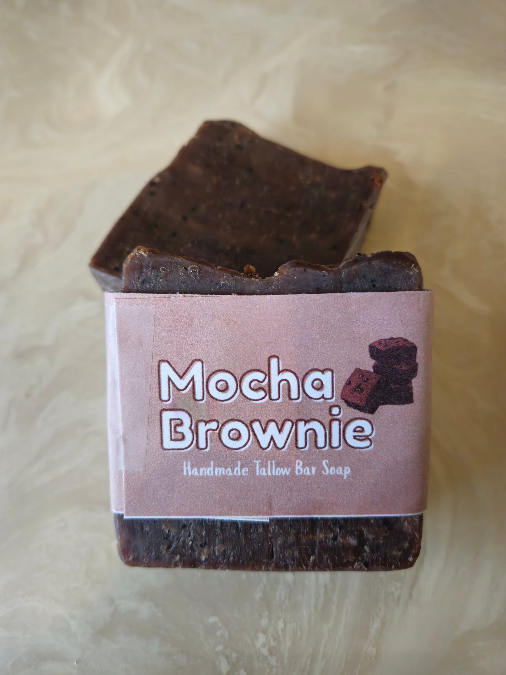 Mocha Brownie Tallow Bar Soap product image (1)