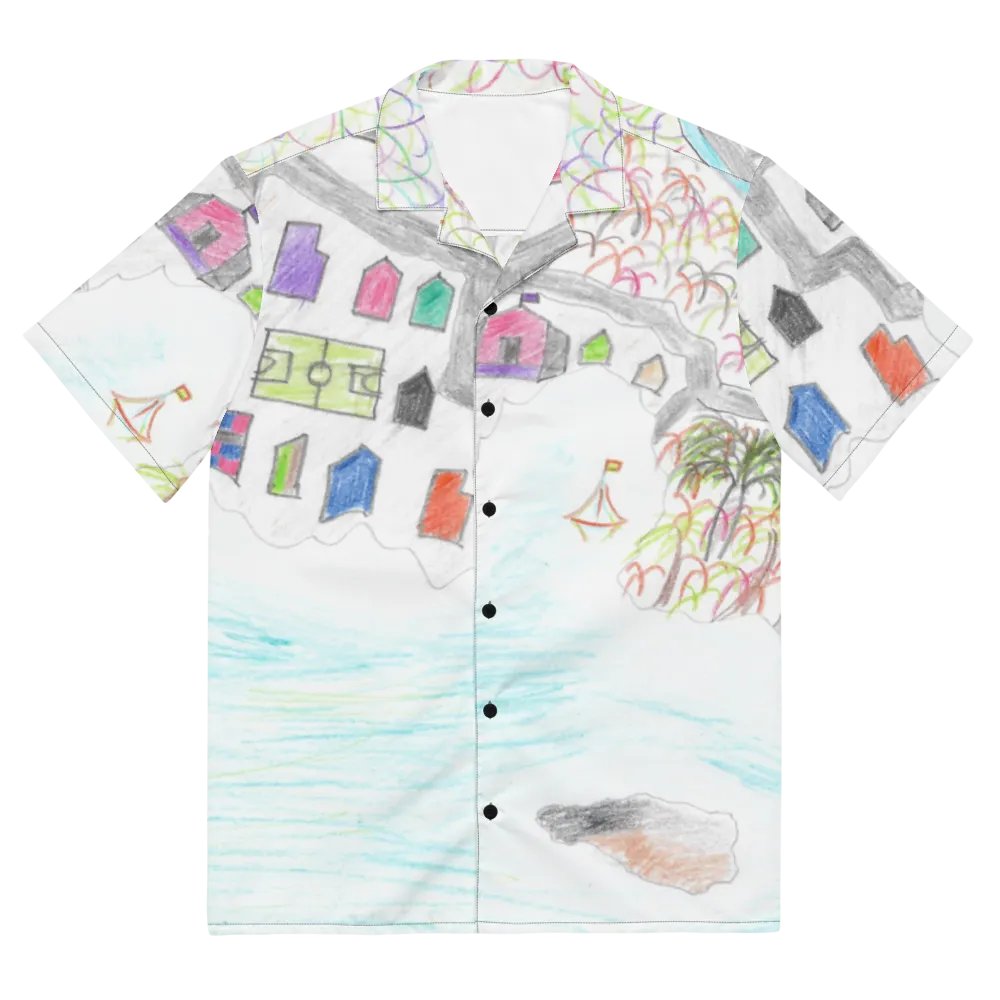Haitian Coastal Village Shirt product image (2)