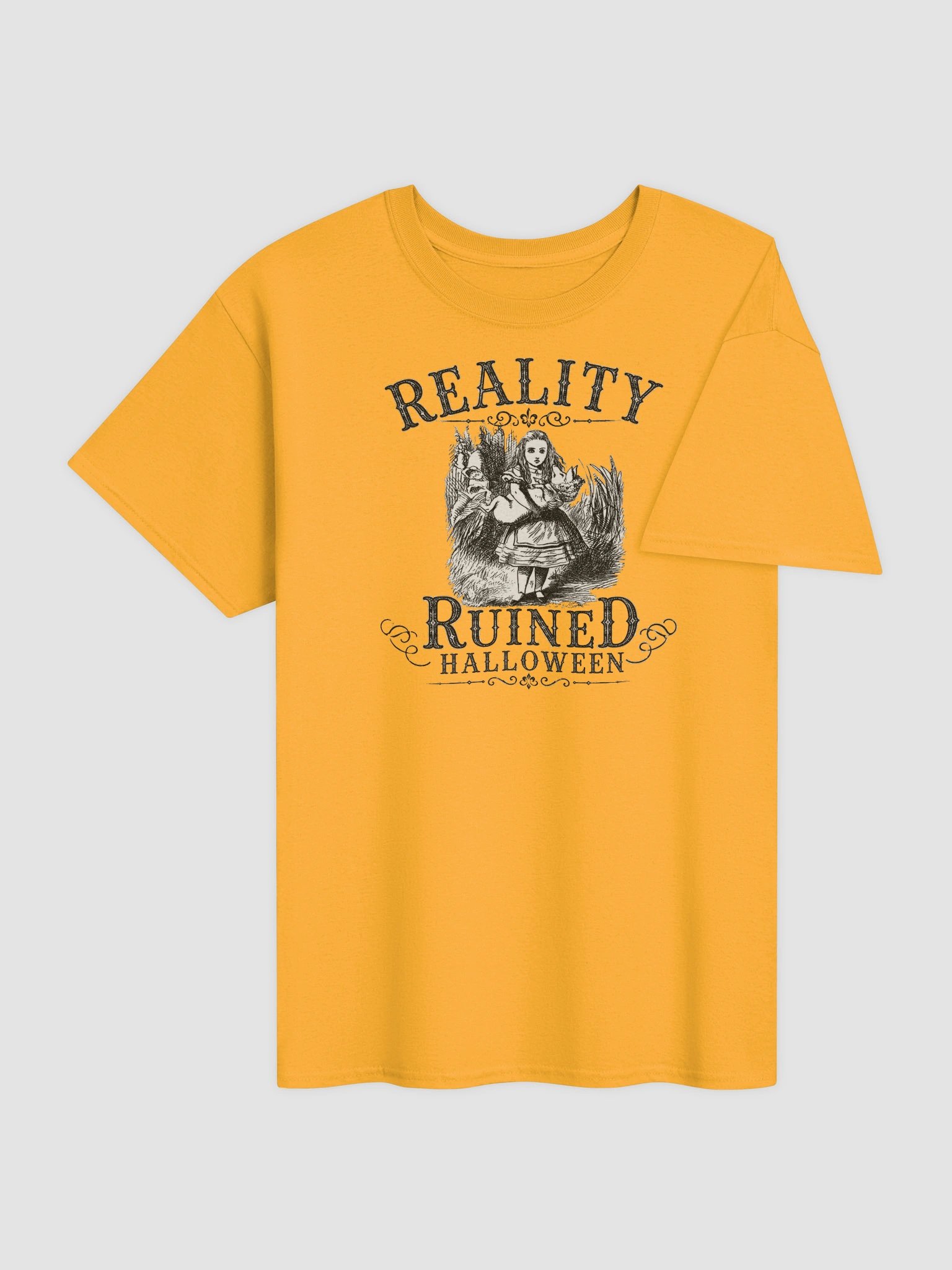 REALITY RUINED HALLOWEEN, Alice, Cotton Unisex Heavyweight T-Shirt product image (4)
