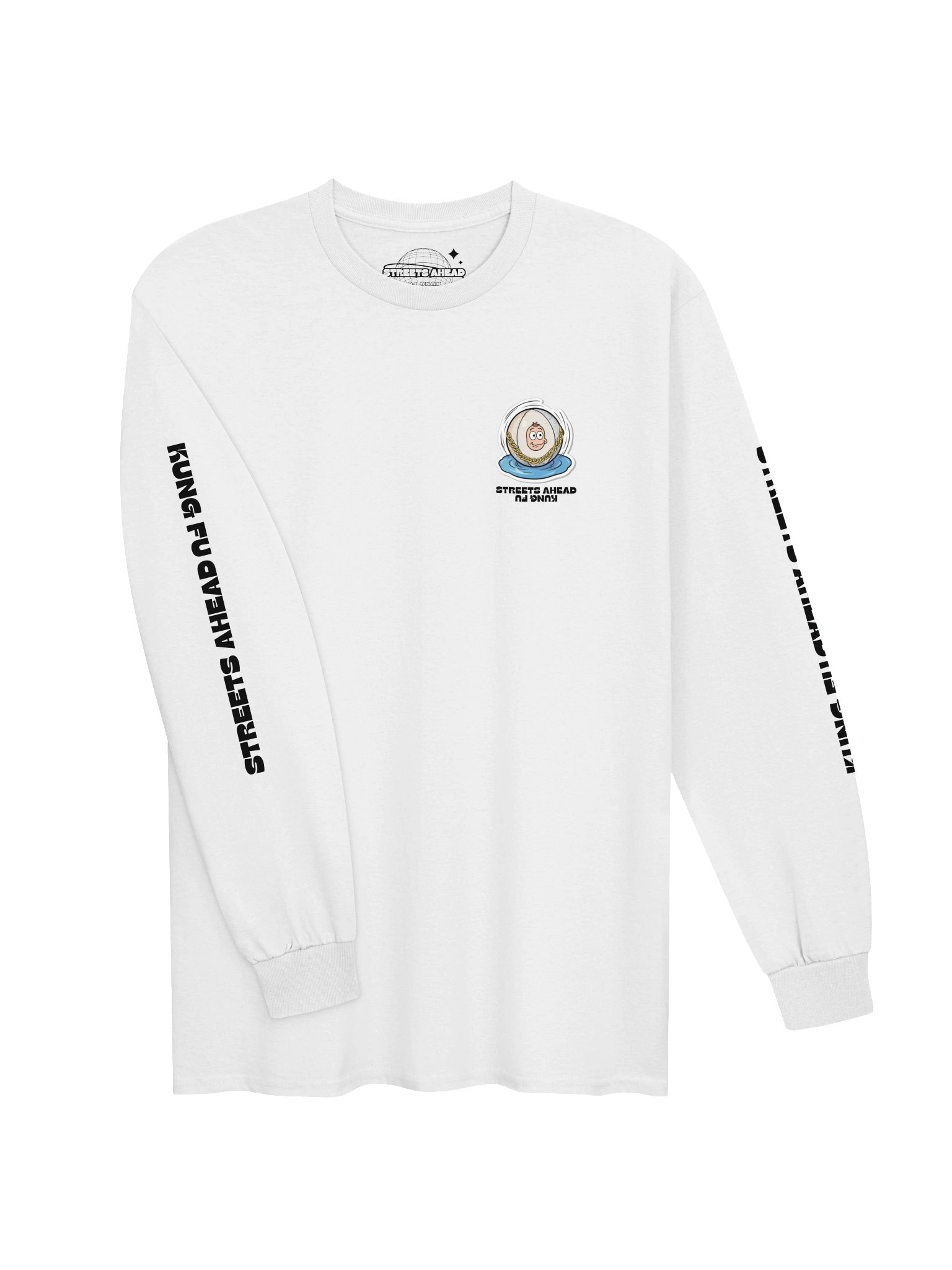 The Buoyant Baller - Long Sleeve Shirt - White product image (3)