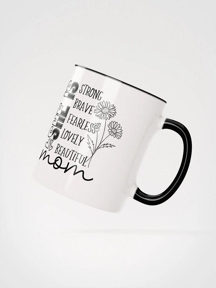 She Is Mom Ceramic Accent Mug product image (24)