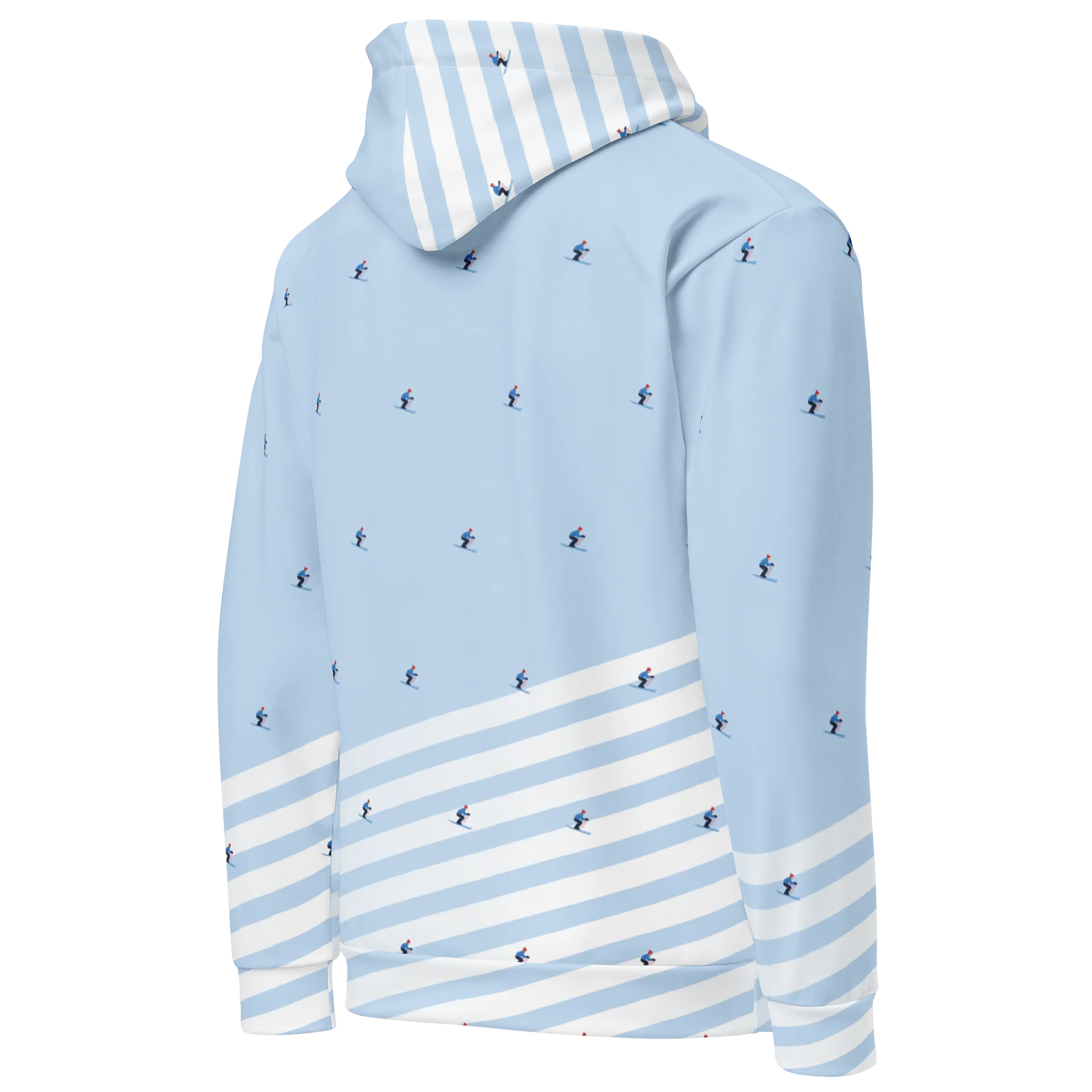 Alpine Skier Hoodie | Glacial Blue product image (5)