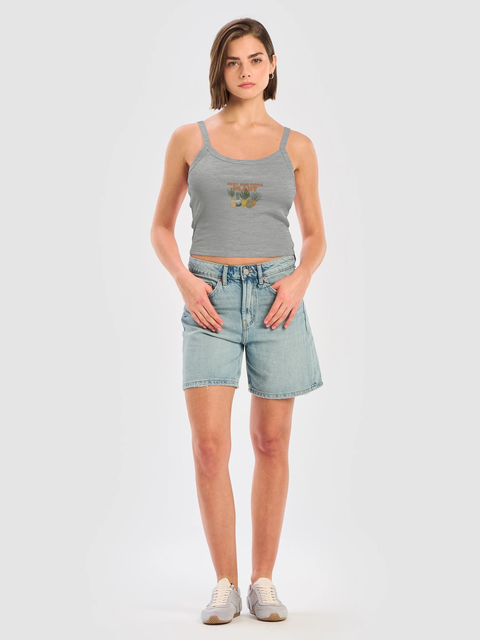 Just one more plant Micro-Rib Tank Top product image (9)