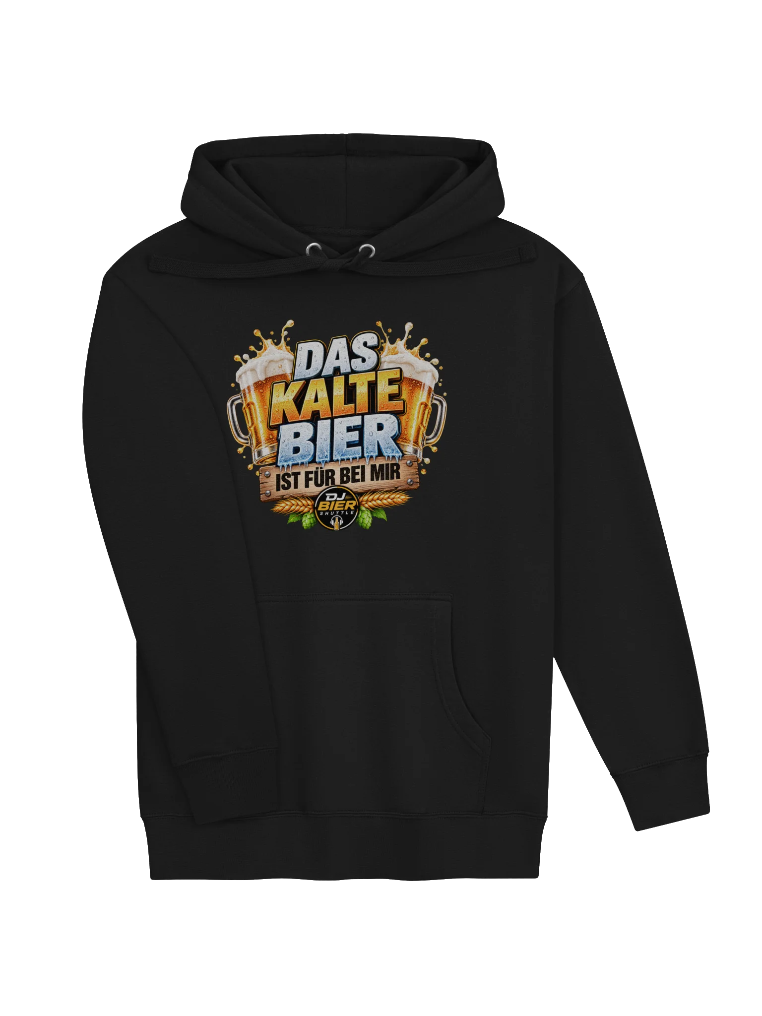 Das kalte Bier ist für bei mir (Schriftzug) Hoodie product image (3)