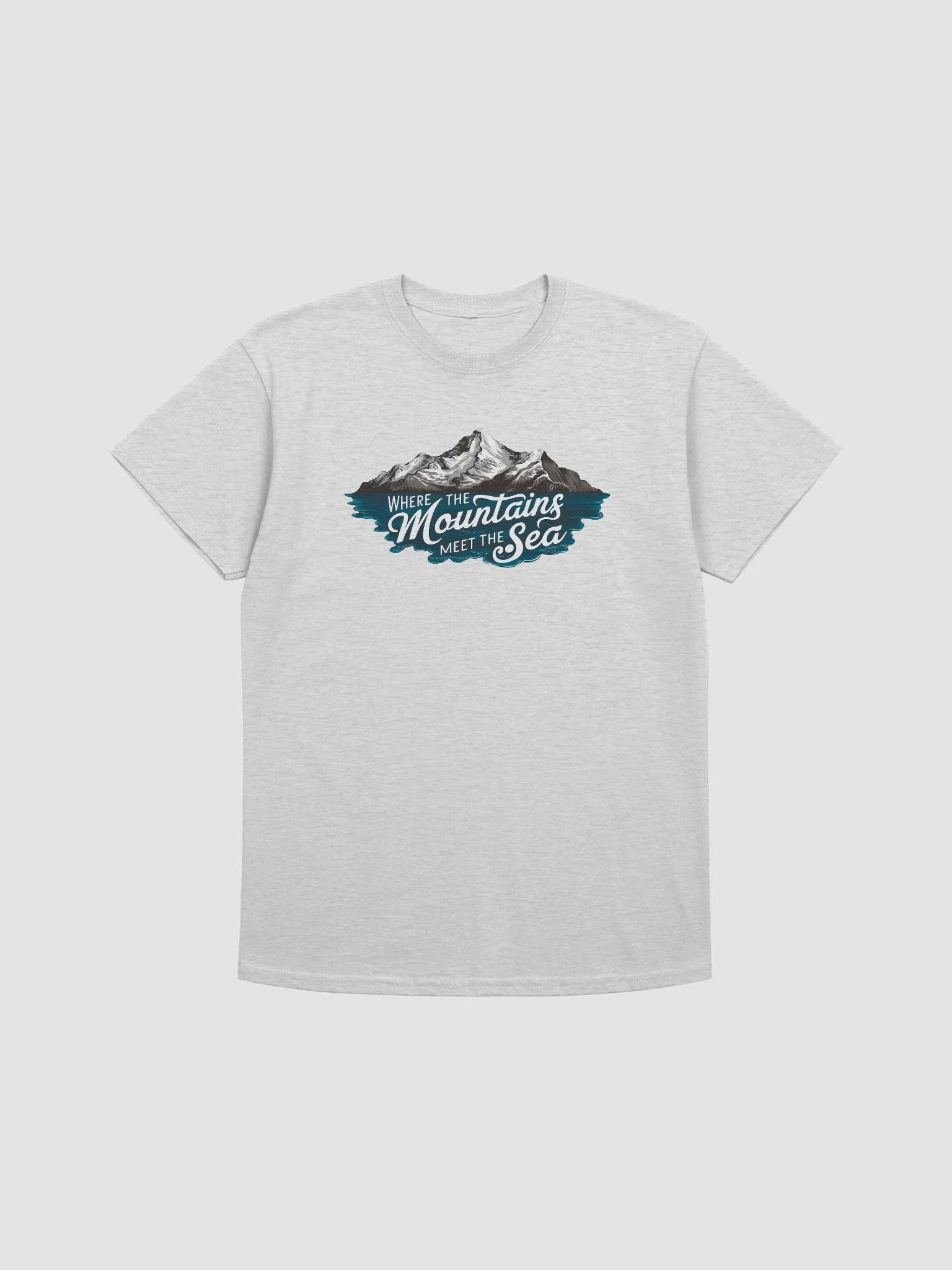 Where The Mountains Meet The Sea T-shirt product image (2)