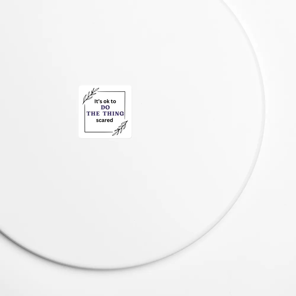 It's ok to do the thing Scared - Magnet product image (7)