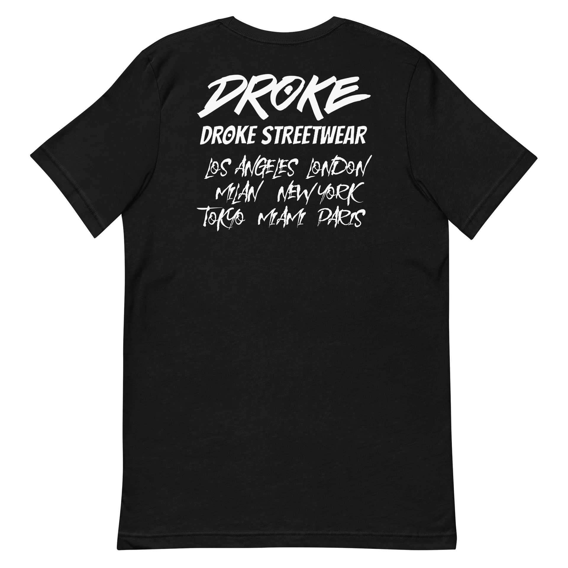 DROKE - Worldwide White logo T-shirt product image (6)