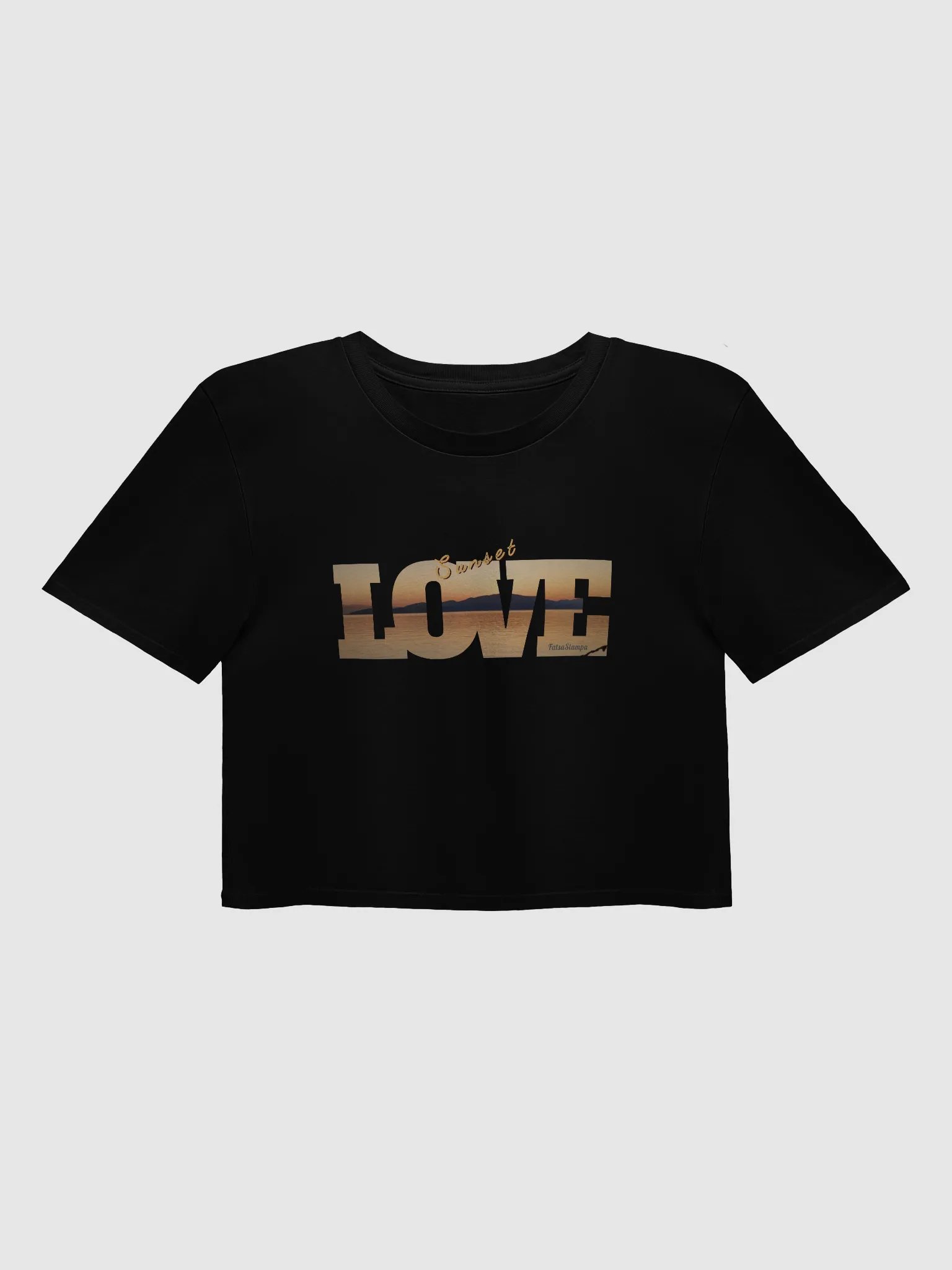Love Sunset Crop Top product image (4)