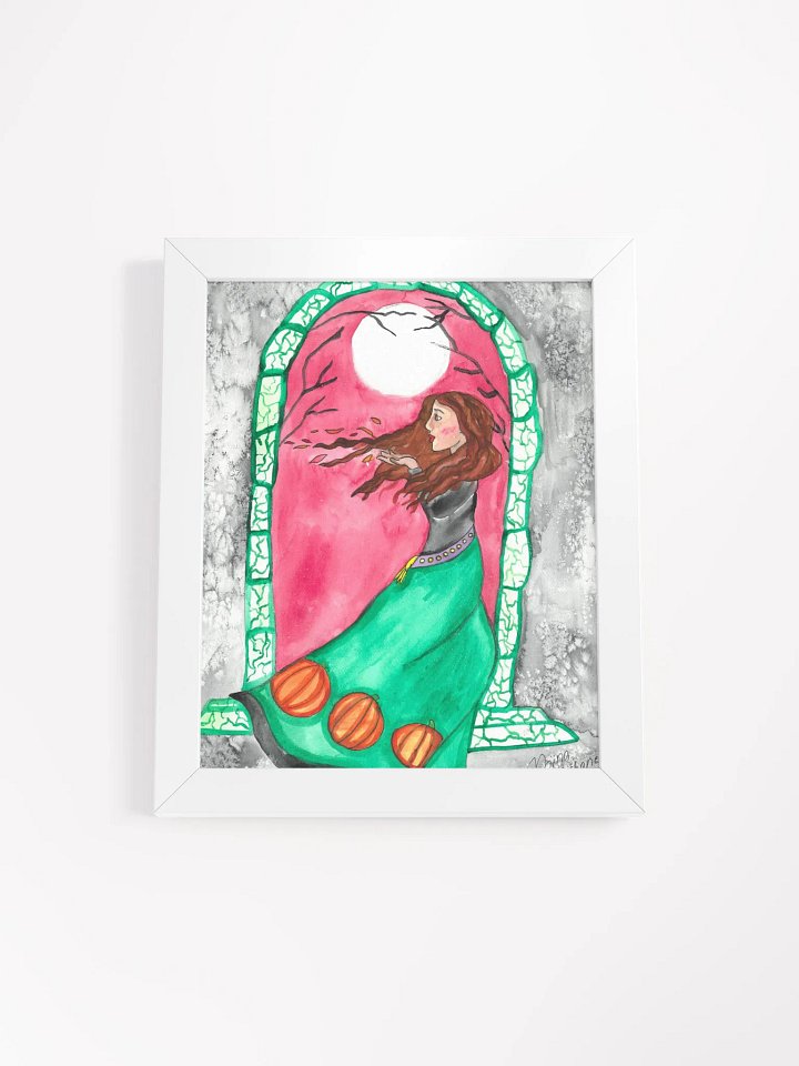 October Moon Framed Print product image (1)