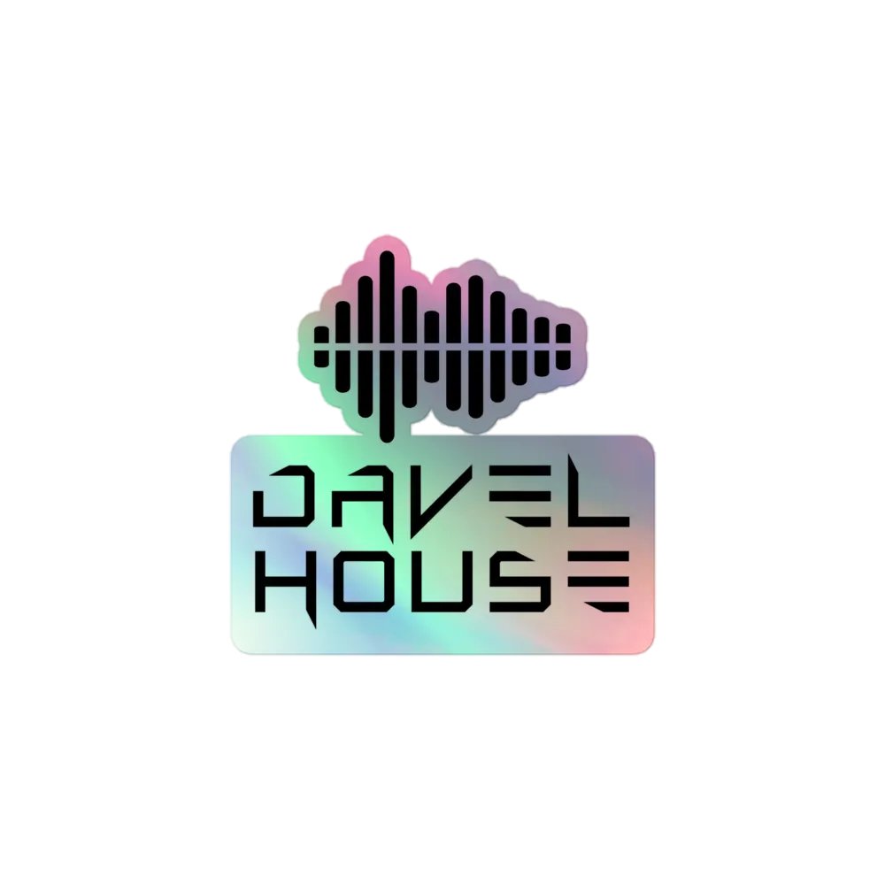 DavelHouse Holographic Sticker product image (1)
