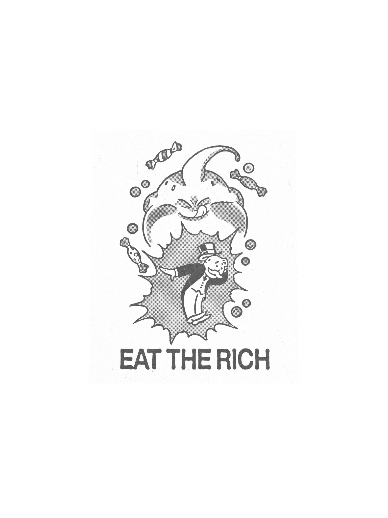 EAT THE R* ! Art Print. product image (4)