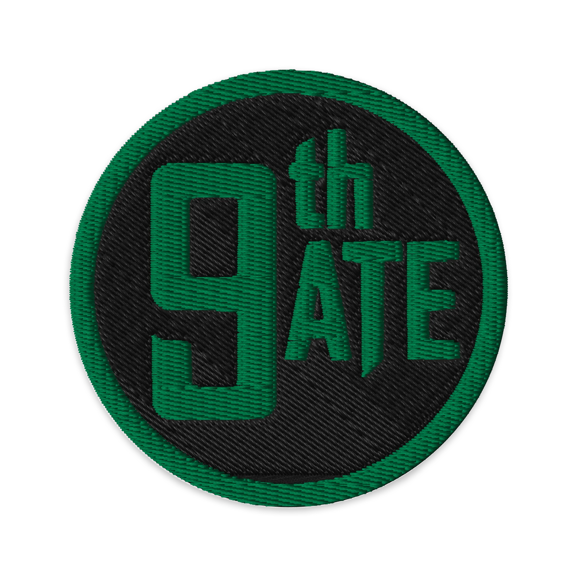 ROUND PATCH - Green product image (1)