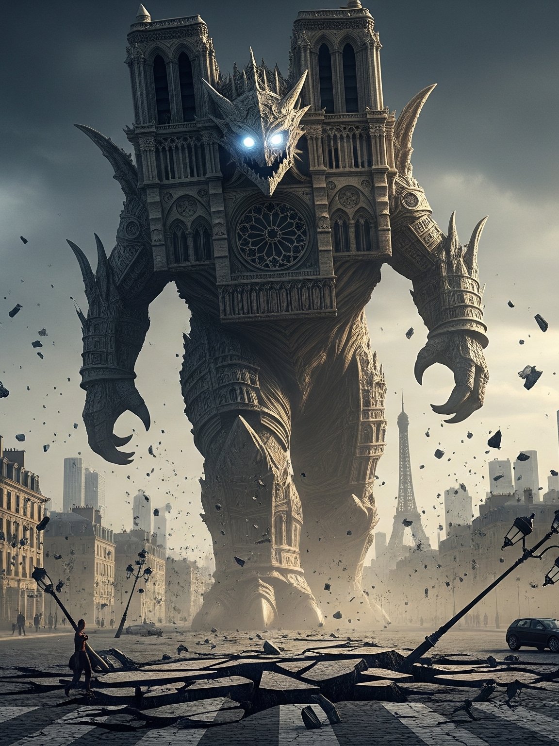 Kaiju as Cities Prompt product image (1)