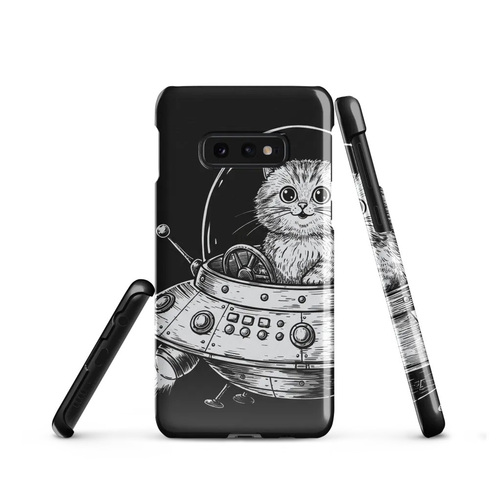 Galactic Feline Adventures Samsung® Snap Case product image (1)