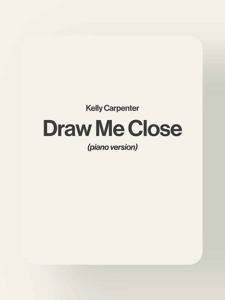 Draw Me Close product image (1)