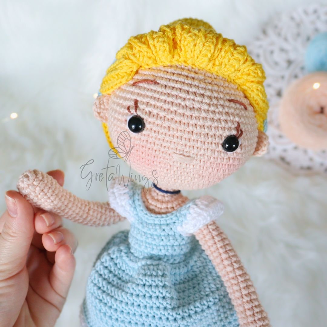 Princess Cinderella Amigurumi Pattern (Digital Download) product image (4)