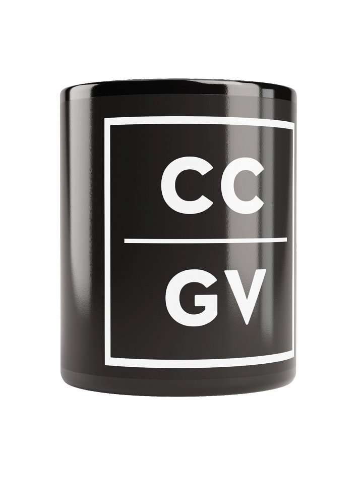 CCGV Glossy Black Mug product image (1)