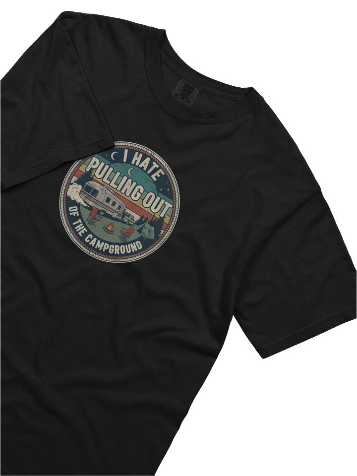 Vintage Camping Badge Comfort T-Shirt product image (2)