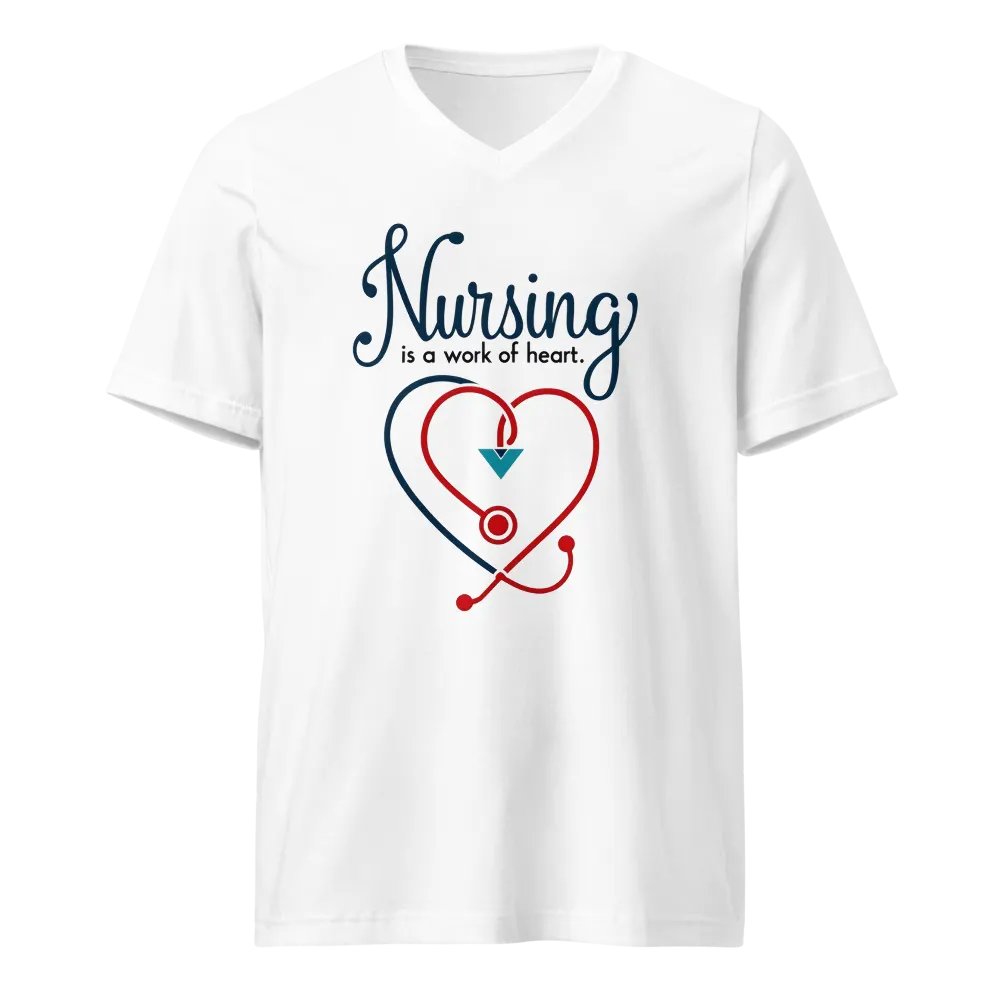 Heartfelt Nursing V-Neck Tee product image (1)