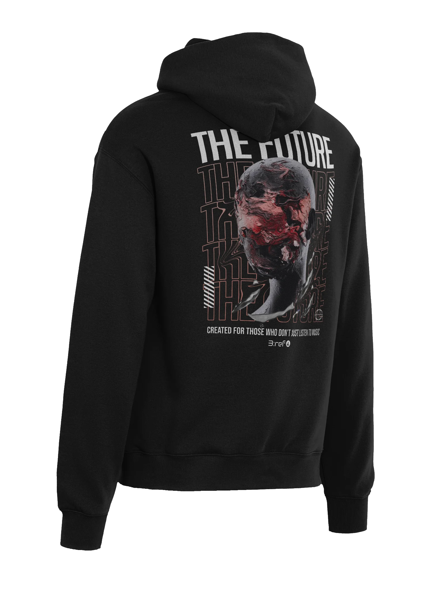 The Future Remixed Unisex Oversized Hoodie product image (2)