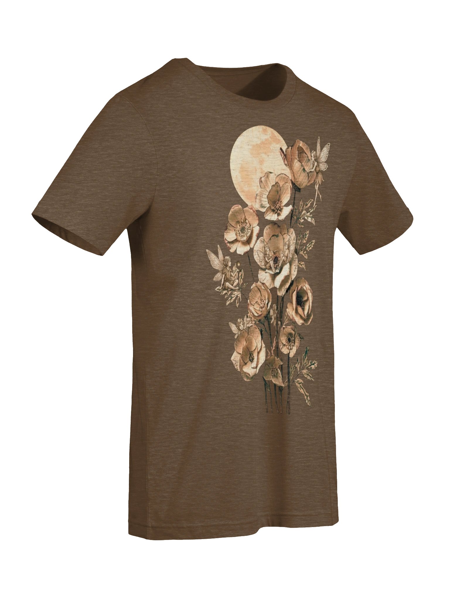 Find the Fairies Shirt, Hidden Fairy Garden Tee, Fantasy Floral Graphic product image (8)