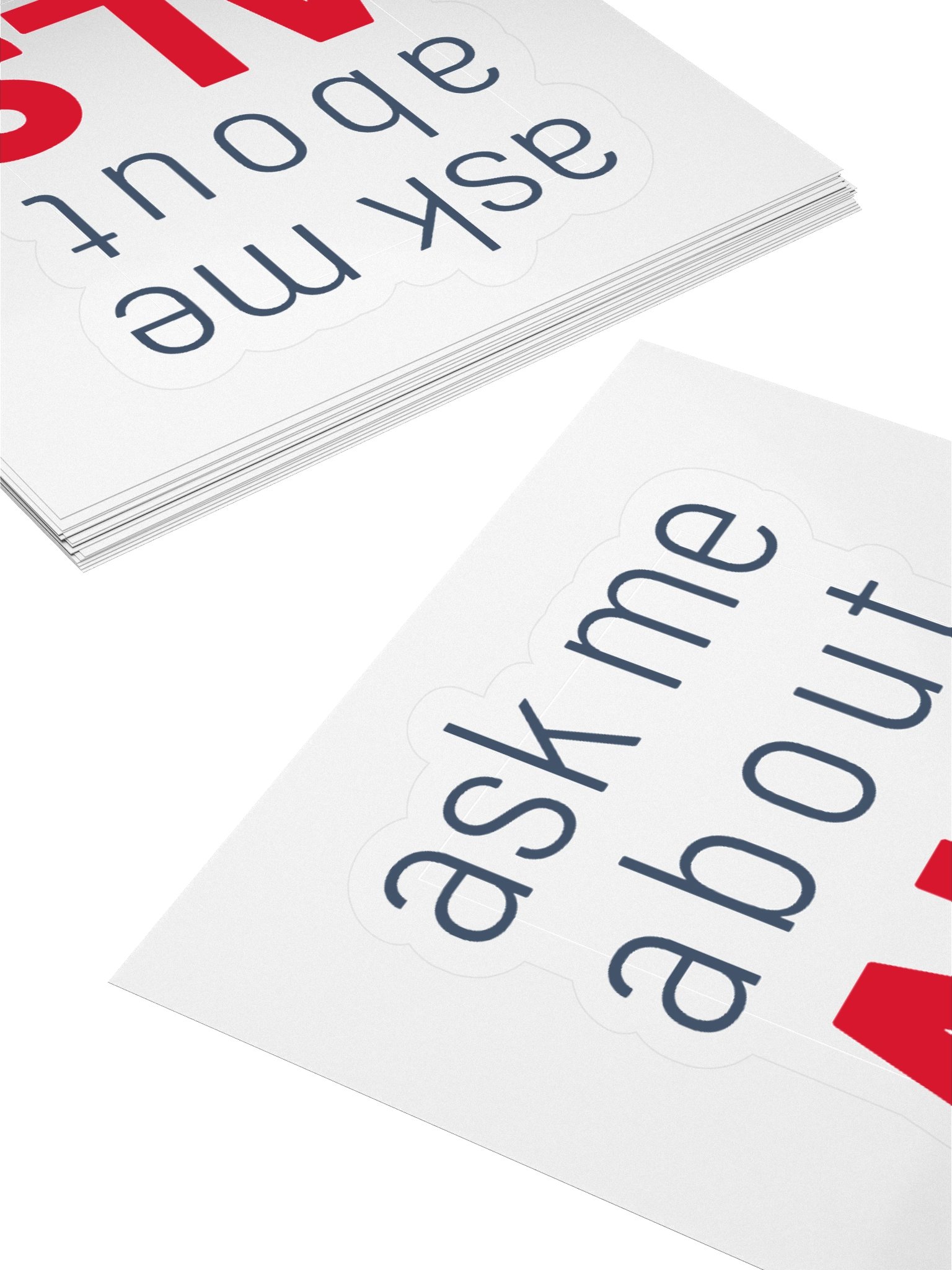 Ask Me About ALS Sticker product image (4)