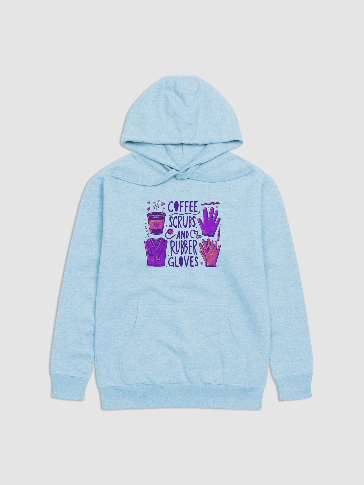 Neon Coffee Scrubs Hoodie product image (4)