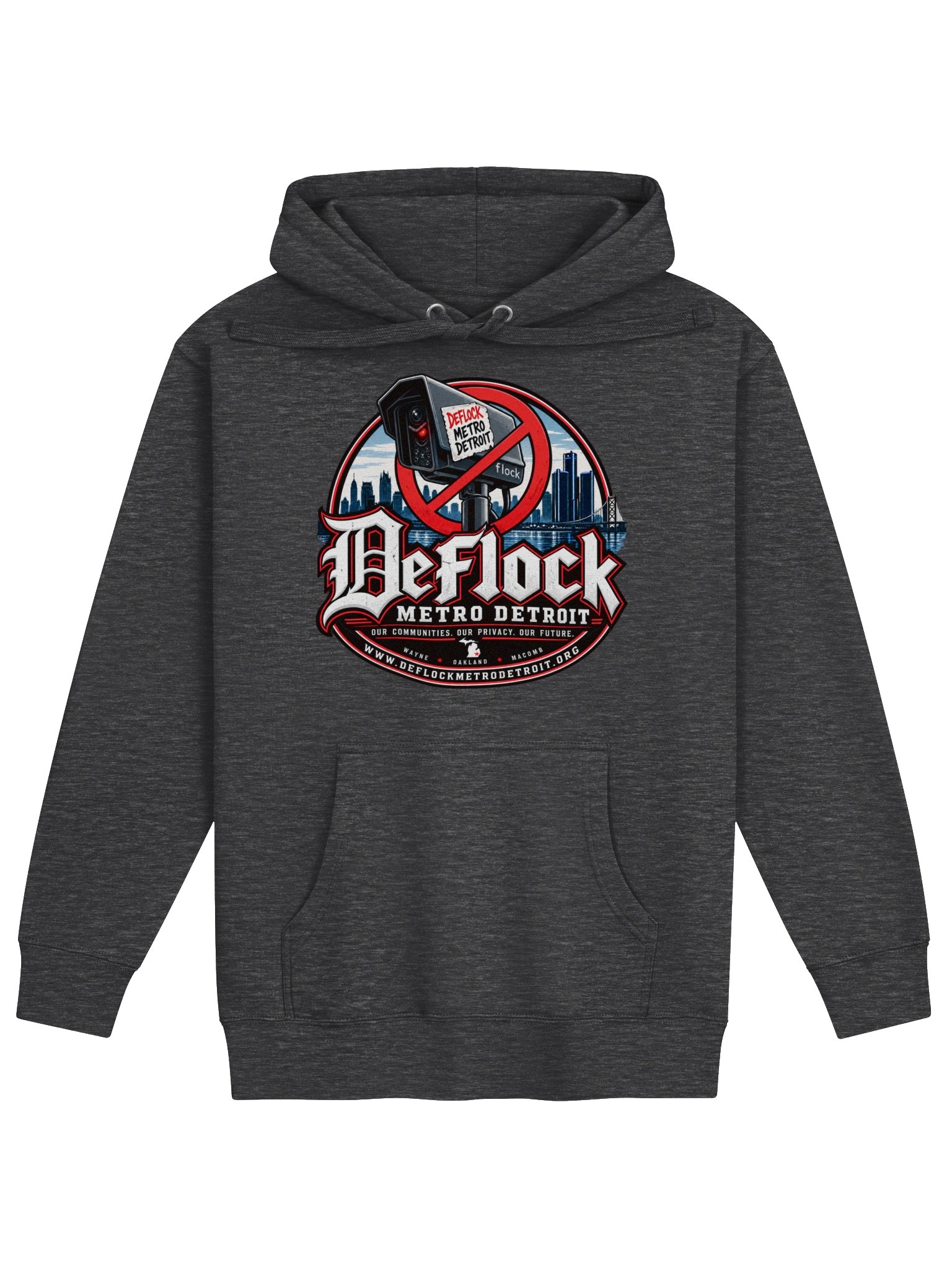 DeFlock Metro Detroit Logo Hoodie product image (17)