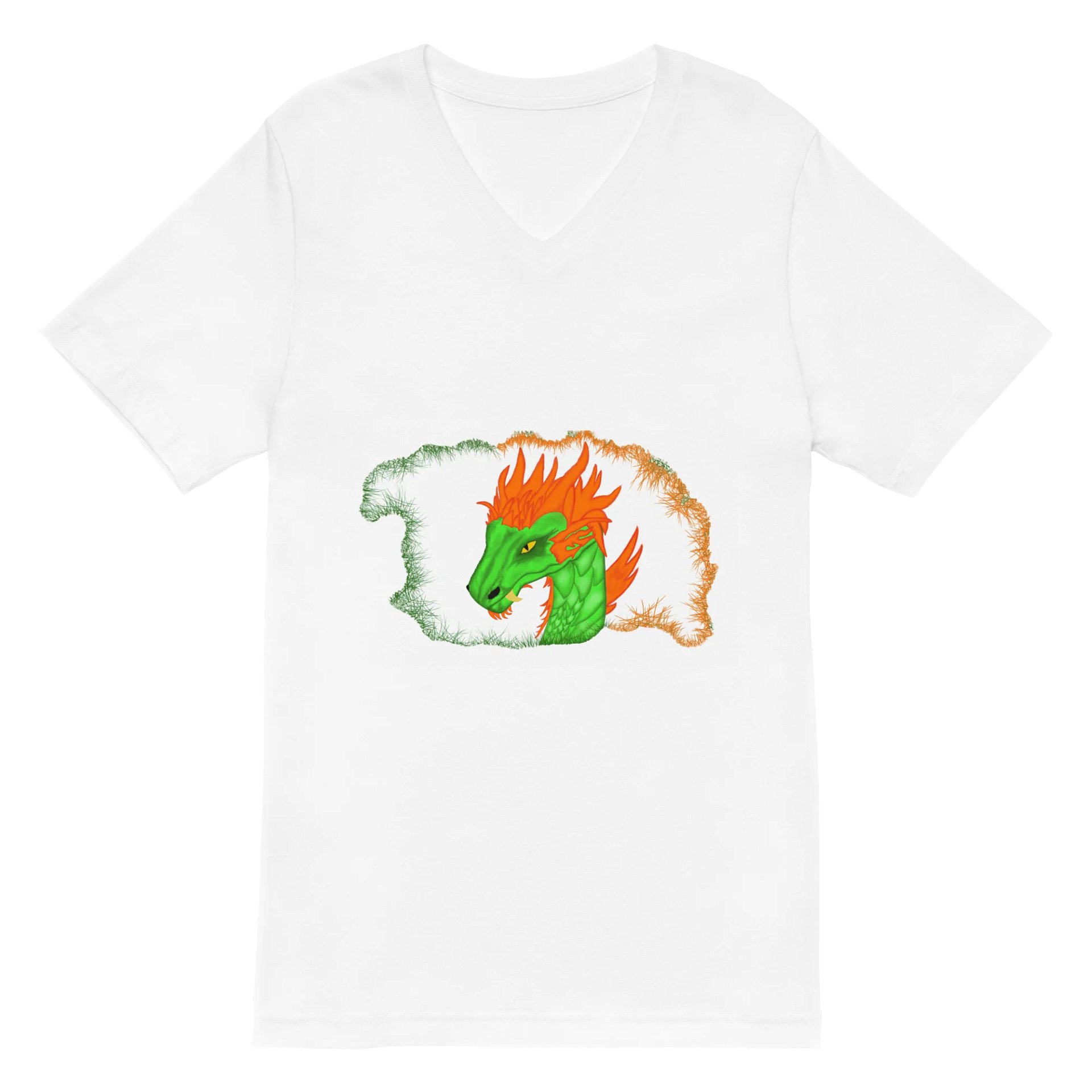 Dragon's Vibe V-Neck Tee product image (2)