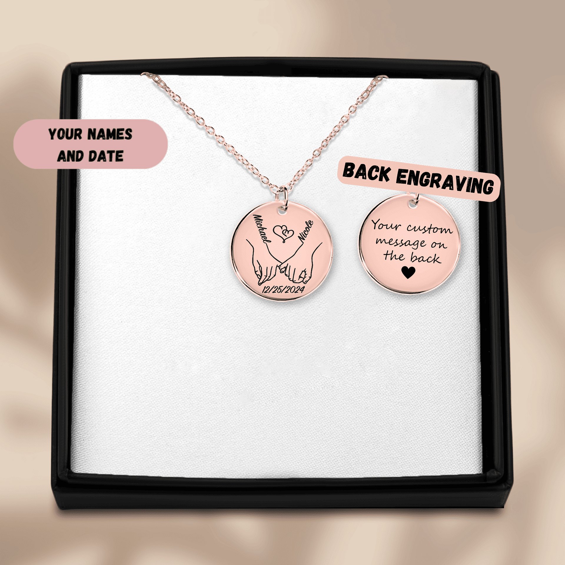 Joined in Love Necklace product image (4)
