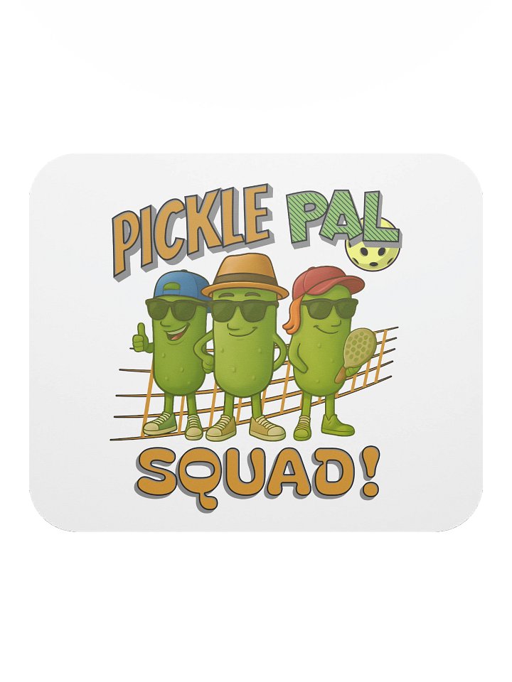 Pickle Pal Squad Pickleball Mouse Pad product image (1)