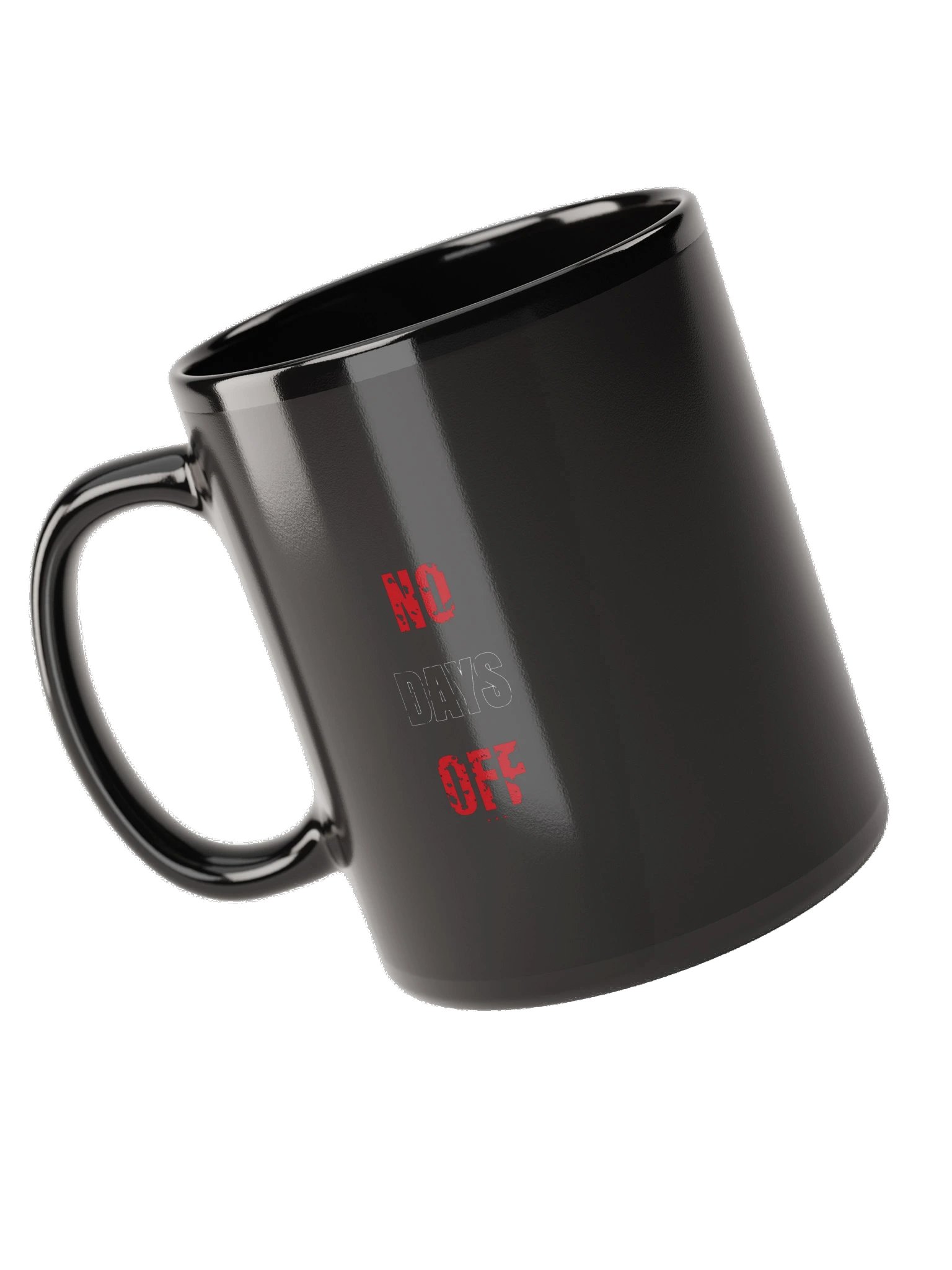 No Days Off Mug - Gym Motivation Coffee Cup | Gift for Gym Lovers product image (2)