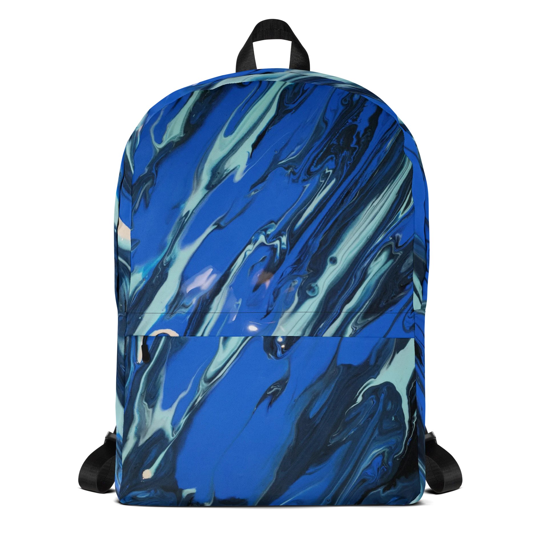 Blue Waves of Pouring art - All over print product image (1)