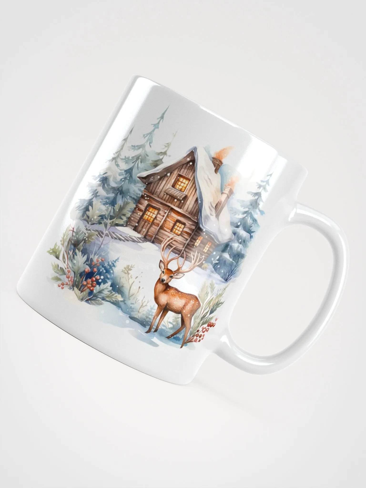 Deer Winter Wonderland Mug product image (4)
