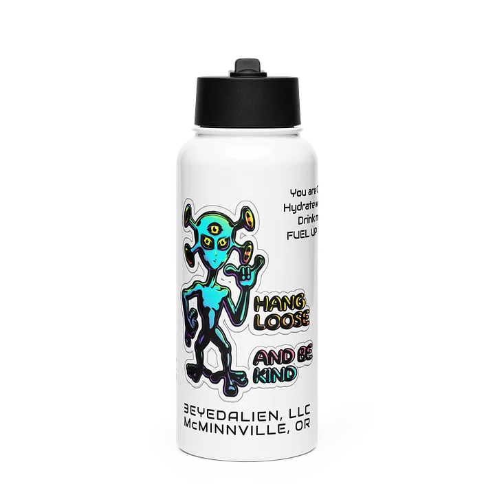 Hang Loose and Be KIND - 32oz Stainless Water Bottle product image (1)